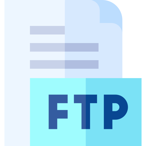 ftp Basic Straight Flat icoon