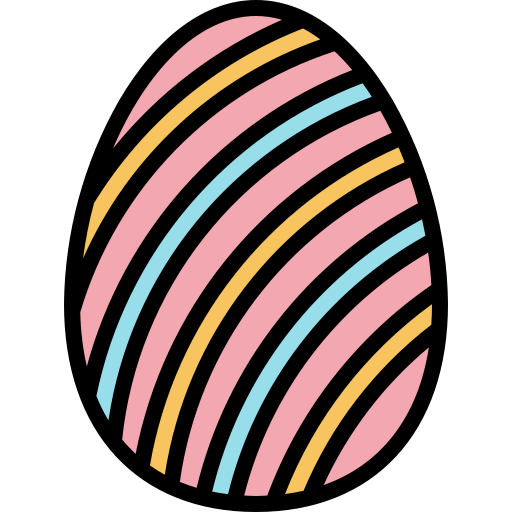 Œuf de pâques Generic Outline Color Icône