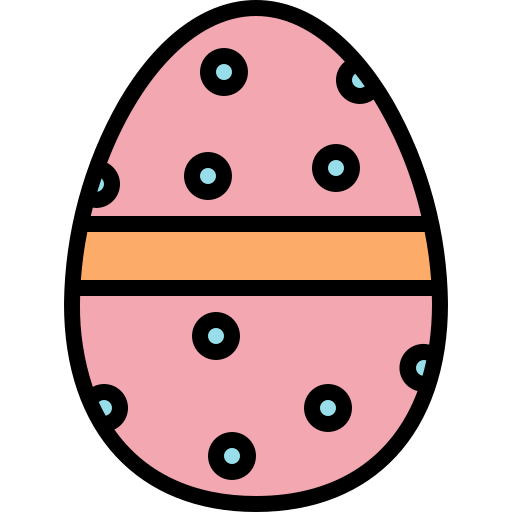 ovos de pascoa Generic Outline Color Ícone