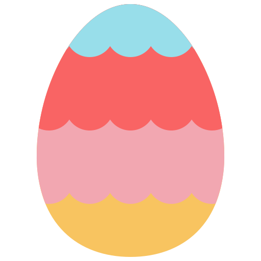 부활절 달걀 Generic Flat icon