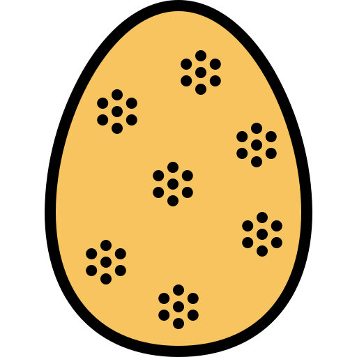 uovo di pasqua Generic Outline Color icona
