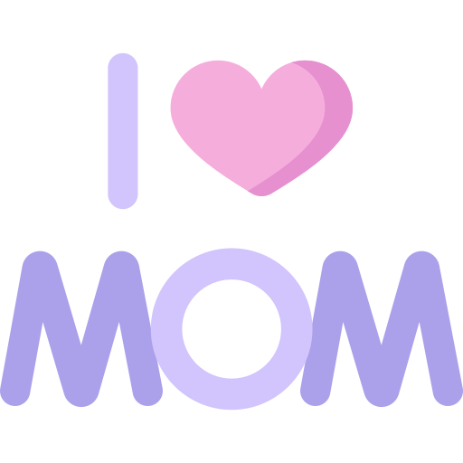 I love mom Special Flat icon