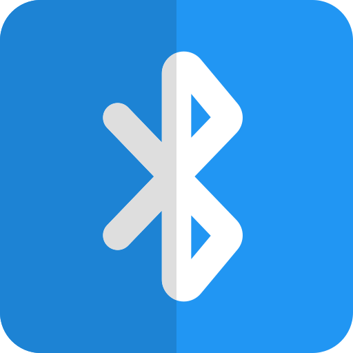 Bluetooth Pixel Perfect Flat icon