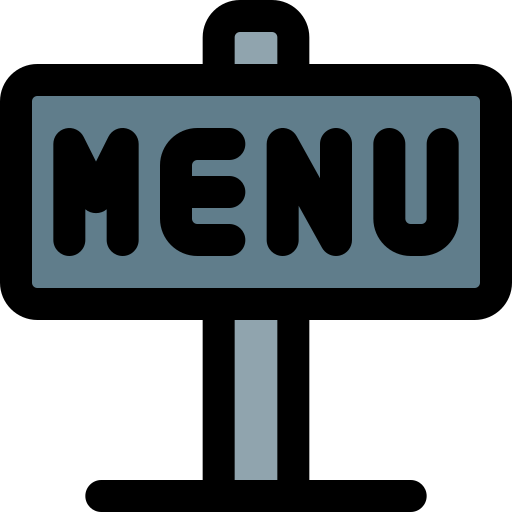 menu Pixel Perfect Lineal Color ikona