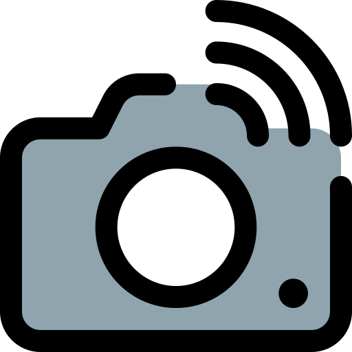 카메라 Pixel Perfect Lineal Color icon