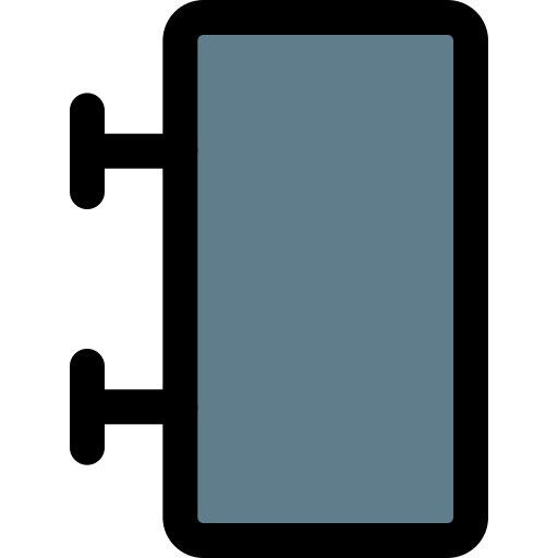 간판 Pixel Perfect Lineal Color icon
