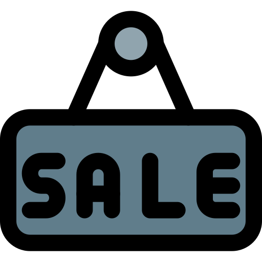 Sale Pixel Perfect Lineal Color icon