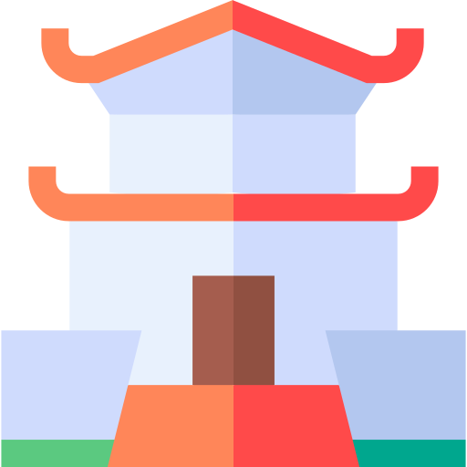 Temple Basic Straight Flat icon