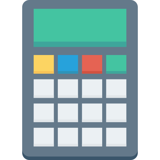 Calculator Dinosoft Flat icon