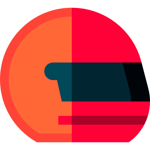 Helmet Basic Straight Flat icon