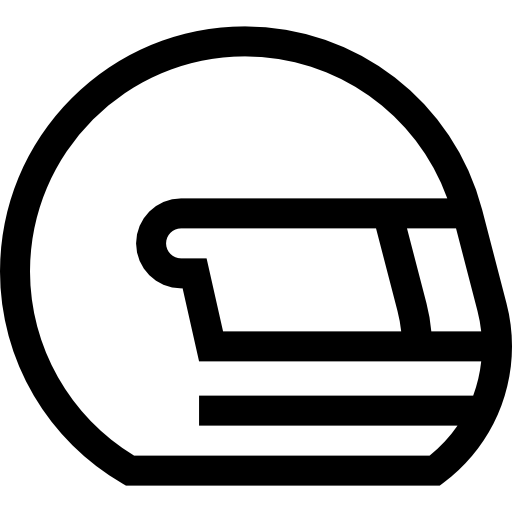 Helmet Basic Straight Lineal icon