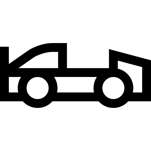 Formula racing Basic Straight Lineal icon