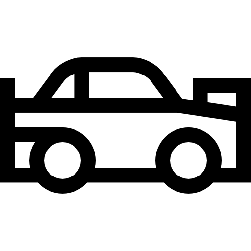 rennauto Basic Straight Lineal icon