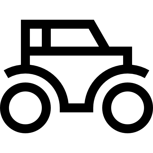Off road Basic Straight Lineal icon
