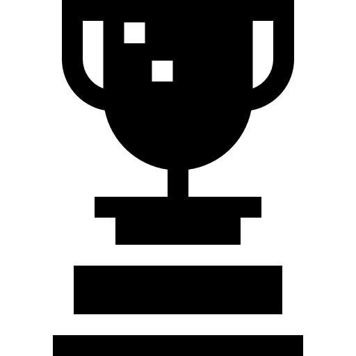 trofeum Basic Straight Filled ikona