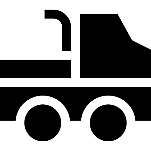ciężarówka Basic Straight Filled ikona