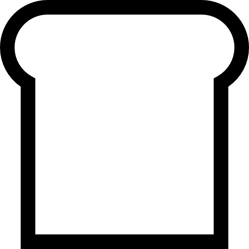 Toast Basic Straight Lineal icon
