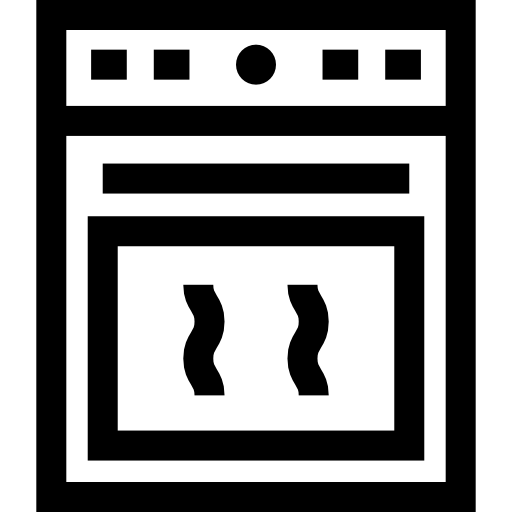 Oven Basic Straight Lineal icon