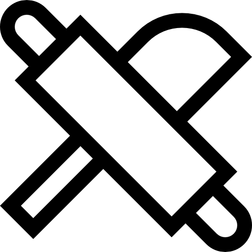 麺棒 Basic Straight Lineal icon