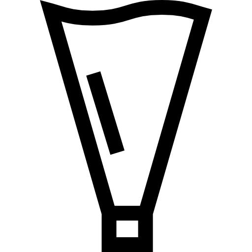 spritzbeutel Basic Straight Lineal icon