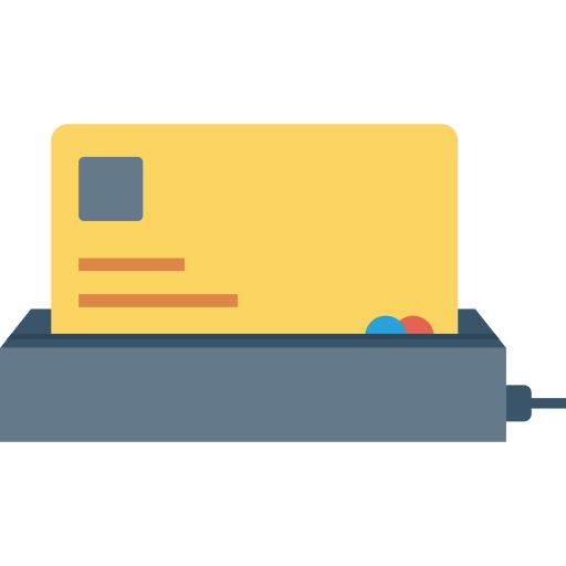 Credit card Dinosoft Flat icon