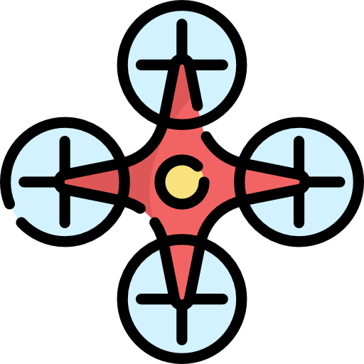 ドローン Special Lineal color icon
