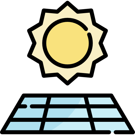 solar Special Lineal color icono