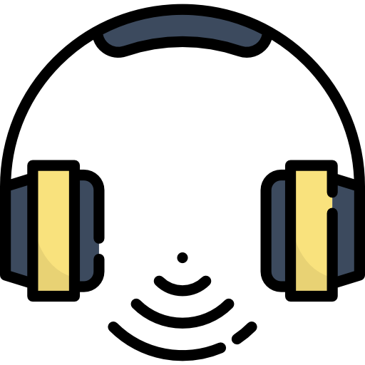 ヘッドフォン Special Lineal color icon