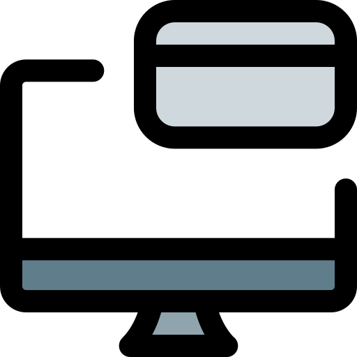 Online payment Pixel Perfect Lineal Color icon