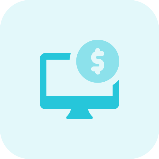 Online payment Pixel Perfect Tritone icon