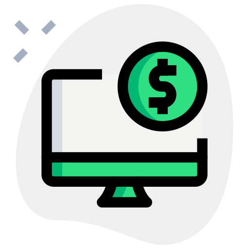 Online payment Generic Rounded Shapes icon