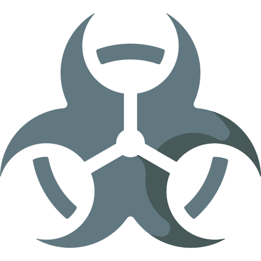 Biohazard Special Flat icon