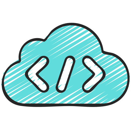 Cloud coding Juicy Fish Sketchy icon