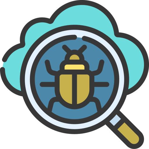 bug-detector Juicy Fish Soft-fill icoon