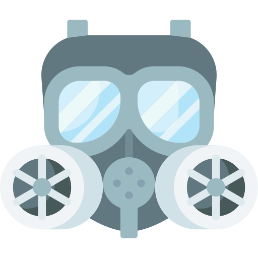 gasmasker Special Flat icoon