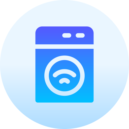 洗濯機 Basic Gradient Circular icon