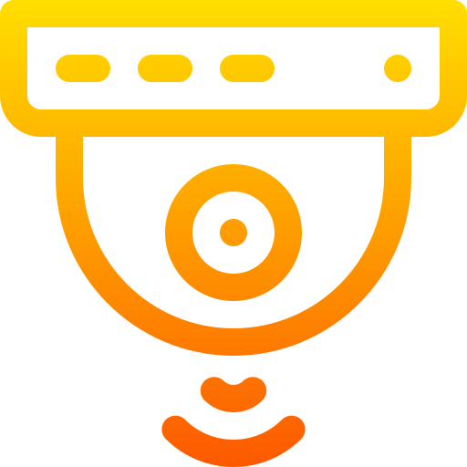 cctv Basic Gradient Lineal color icon