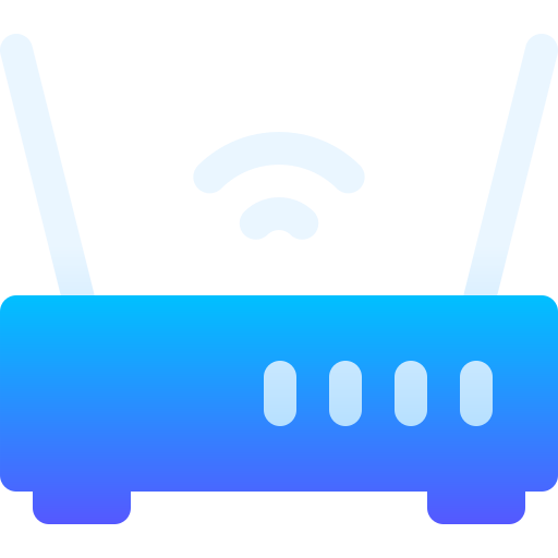 router wifi Basic Gradient Gradient icona