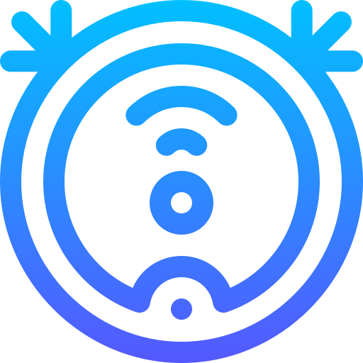 진공 청소기 Basic Gradient Lineal color icon