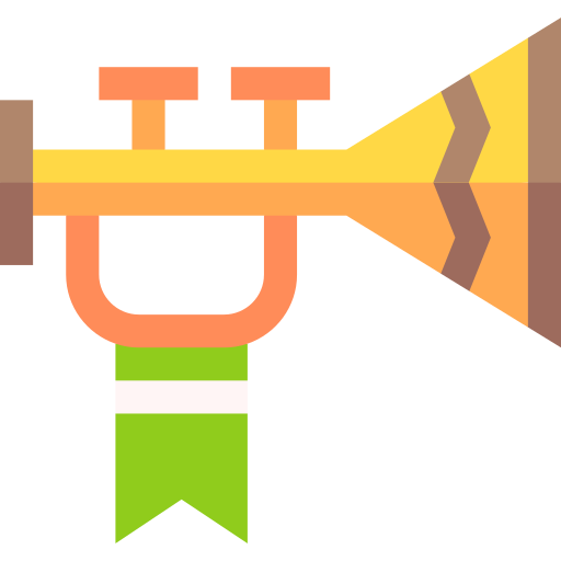 vuvuzela Basic Straight Flat icon