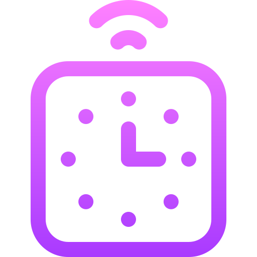 timer Basic Gradient Lineal color icon