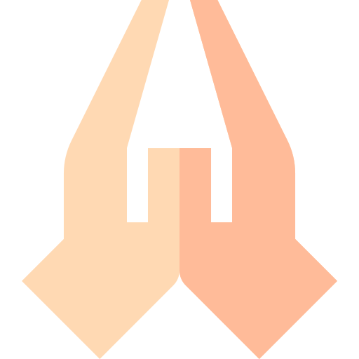 modlitwa Basic Straight Flat ikona