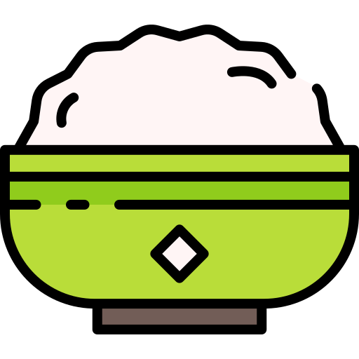 bol de arroz Good Ware Lineal Color icono