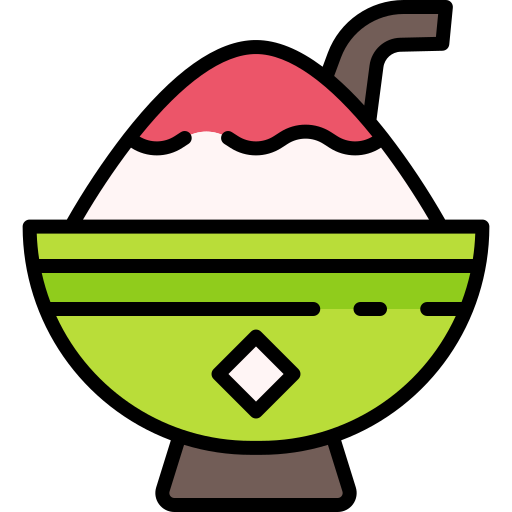 Shaved ice Good Ware Lineal Color icon