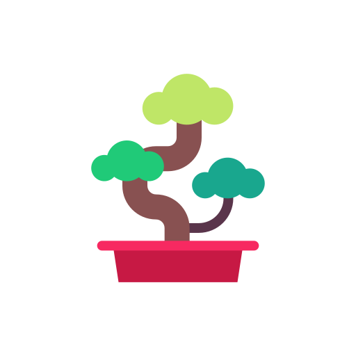 bonsai Good Ware Flat icoon