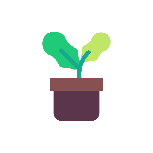 Fiddle fig Good Ware Flat icon