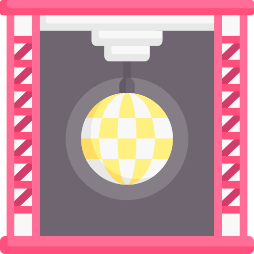 bola de disco Special Flat icono