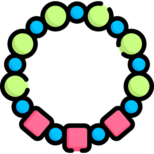 collar Special Lineal color icono
