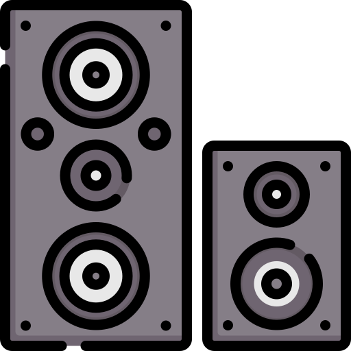 luidsprekers Special Lineal color icoon