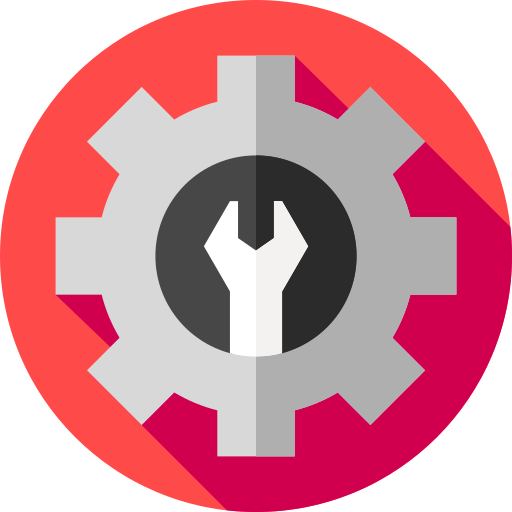 Mechanic Flat Circular Flat icon